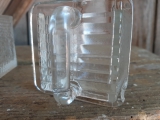 antike Glasschütten*Glasschubladen : 4 Grosse & 3 Kleine
